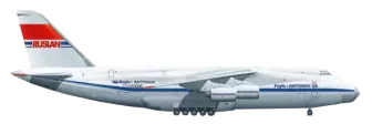 Ан-124-100 «Руслан» — грузовой самолёт